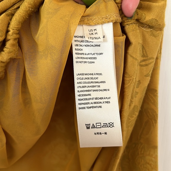 Maeve Lydia Surplice Blouse gold - Picture 5 of 9